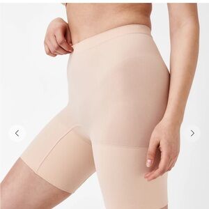 SPANX Women's Shapewear Shorts - Nude